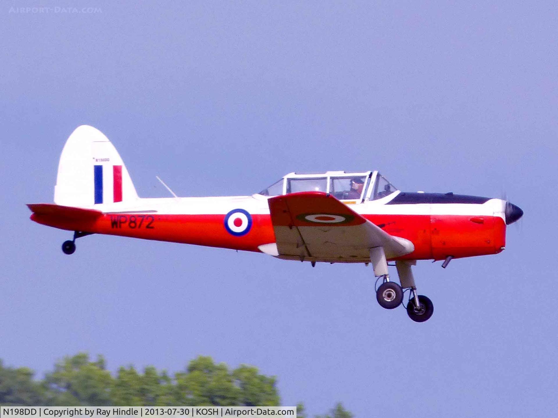 N198DD, 1952 De Havilland DHC-1 Chipmunk T.10 C/N DH8660, DHC-1 Chipmunk T10 photographed during AirVenture 2013