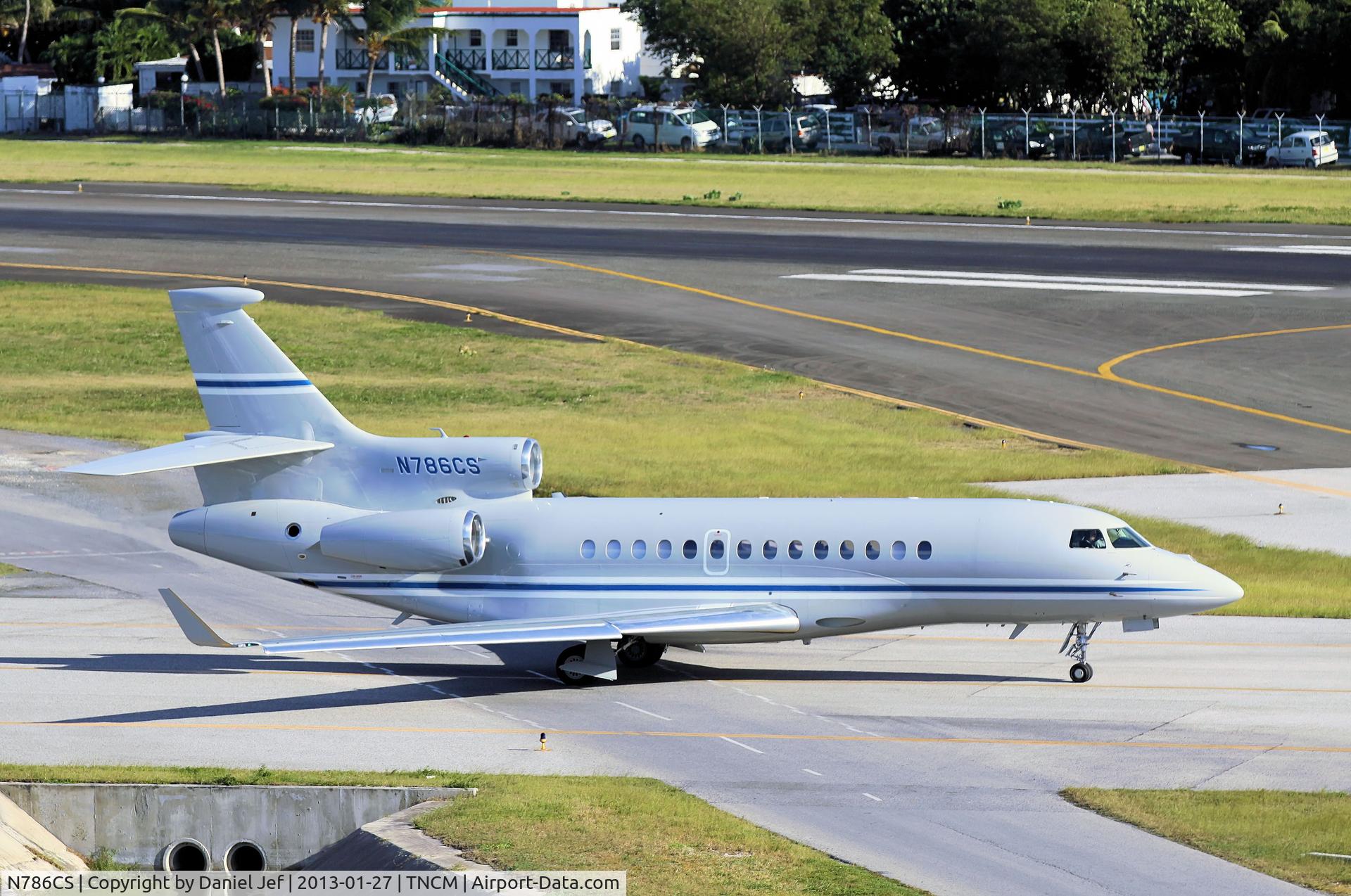 N786CS, 2008 Dassault Falcon 7X C/N 31, N786CS