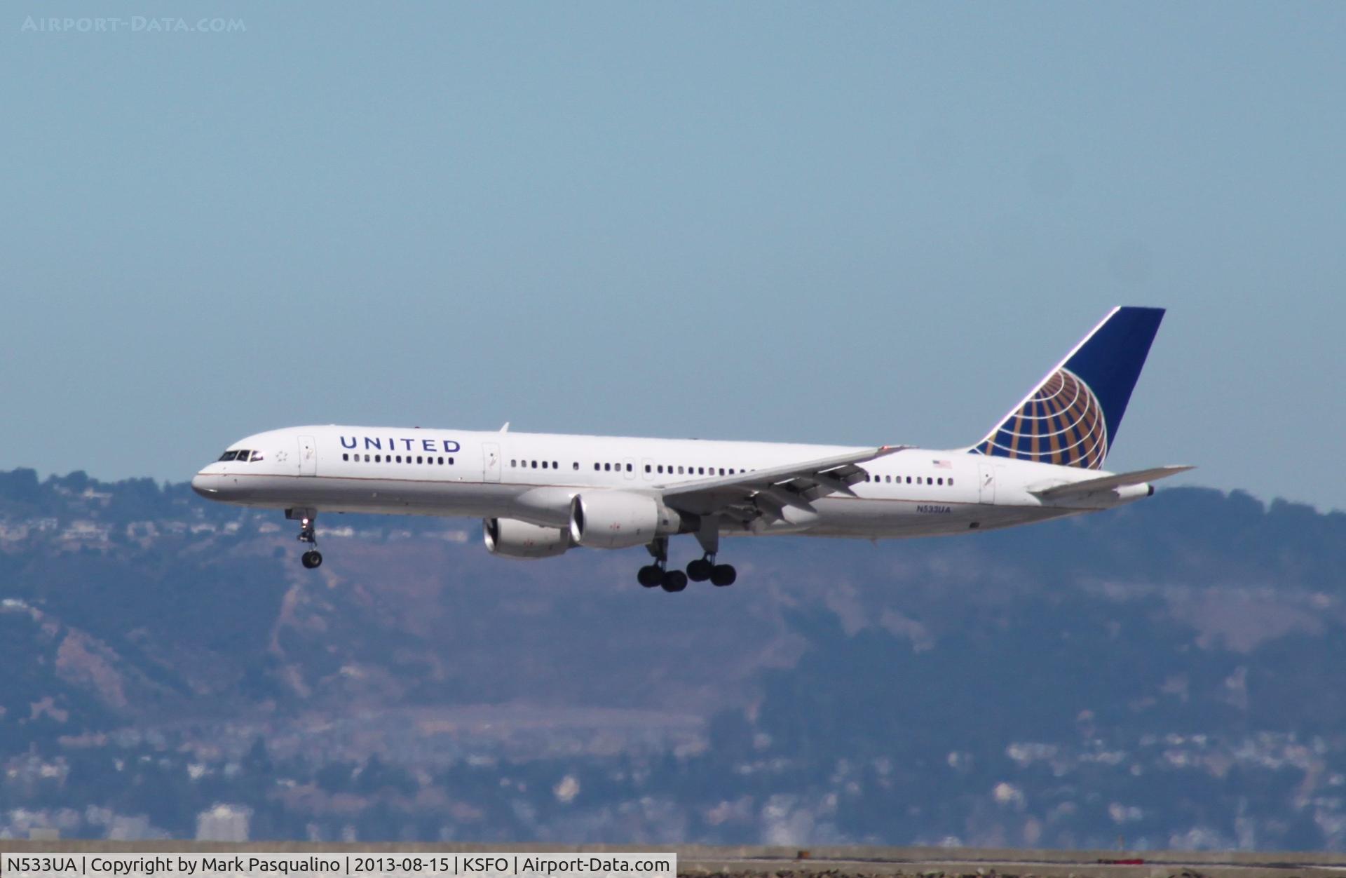 N533UA, 1991 Boeing 757-222 C/N 25073, Boeing 757-200
