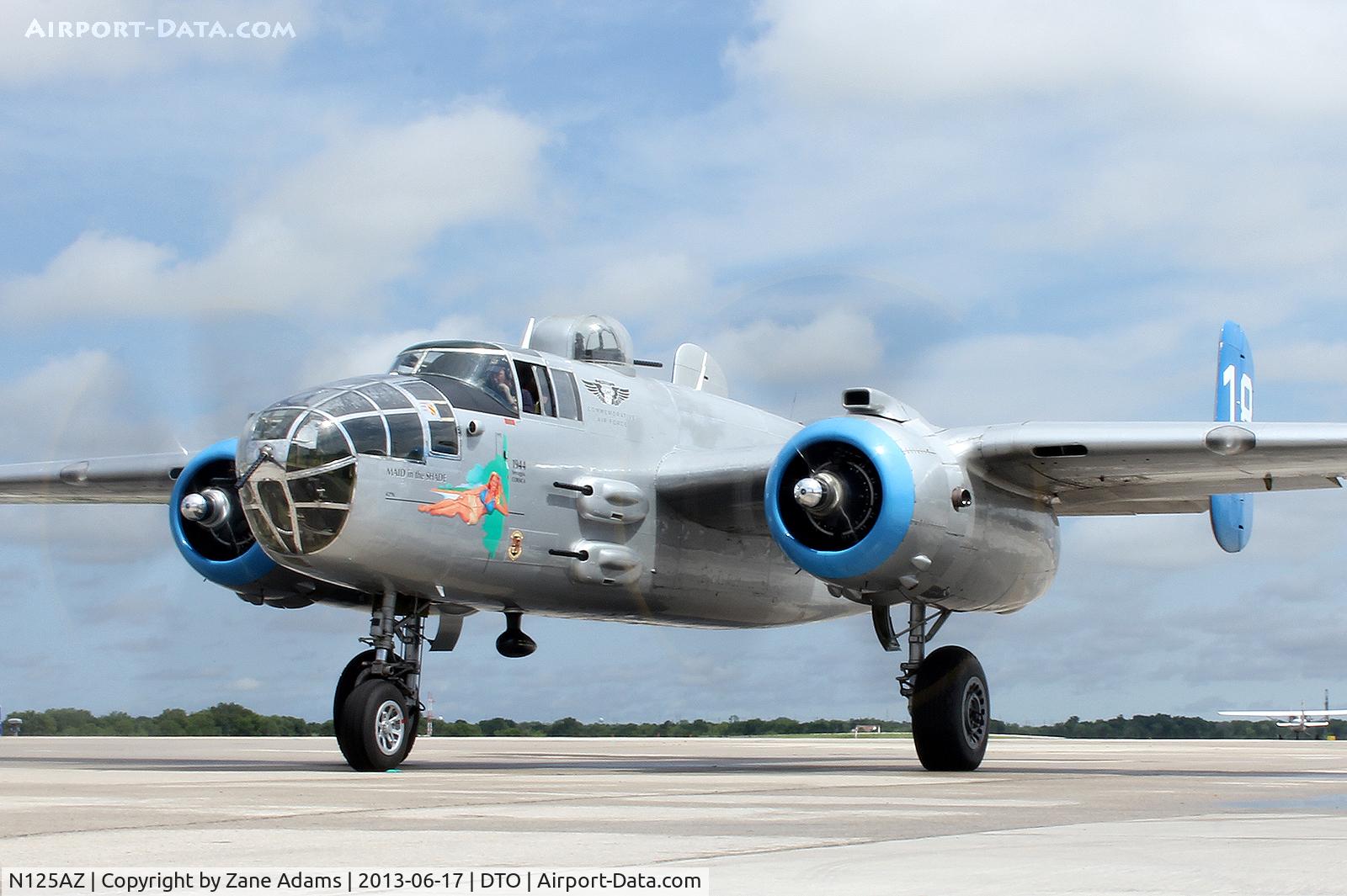 N125AZ, 1960 North American TB-25N Mitchell C/N 108-35262, CAF B-25 