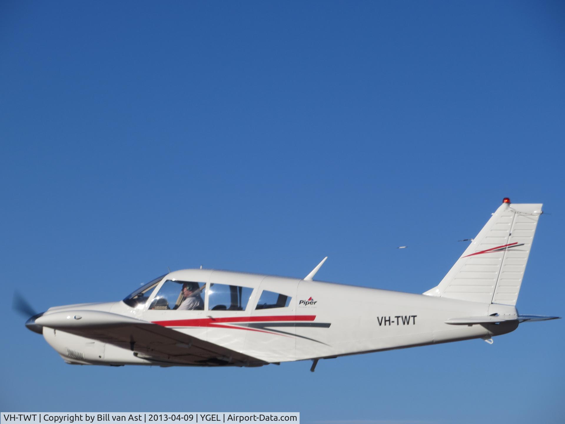 VH-TWT, 1968 Piper PA-28R-180 Cherokee Arrow C/N 28R-30676, Repaint April 2013