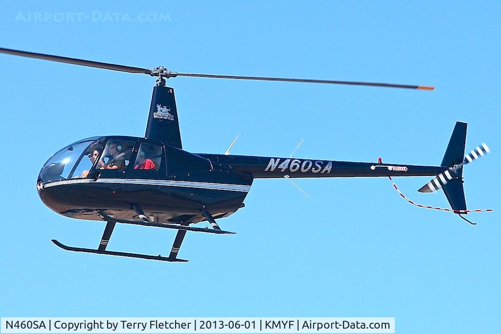 N460SA, 2006 Robinson R44 II C/N 11558, At Montgomery Field , San Diego , California