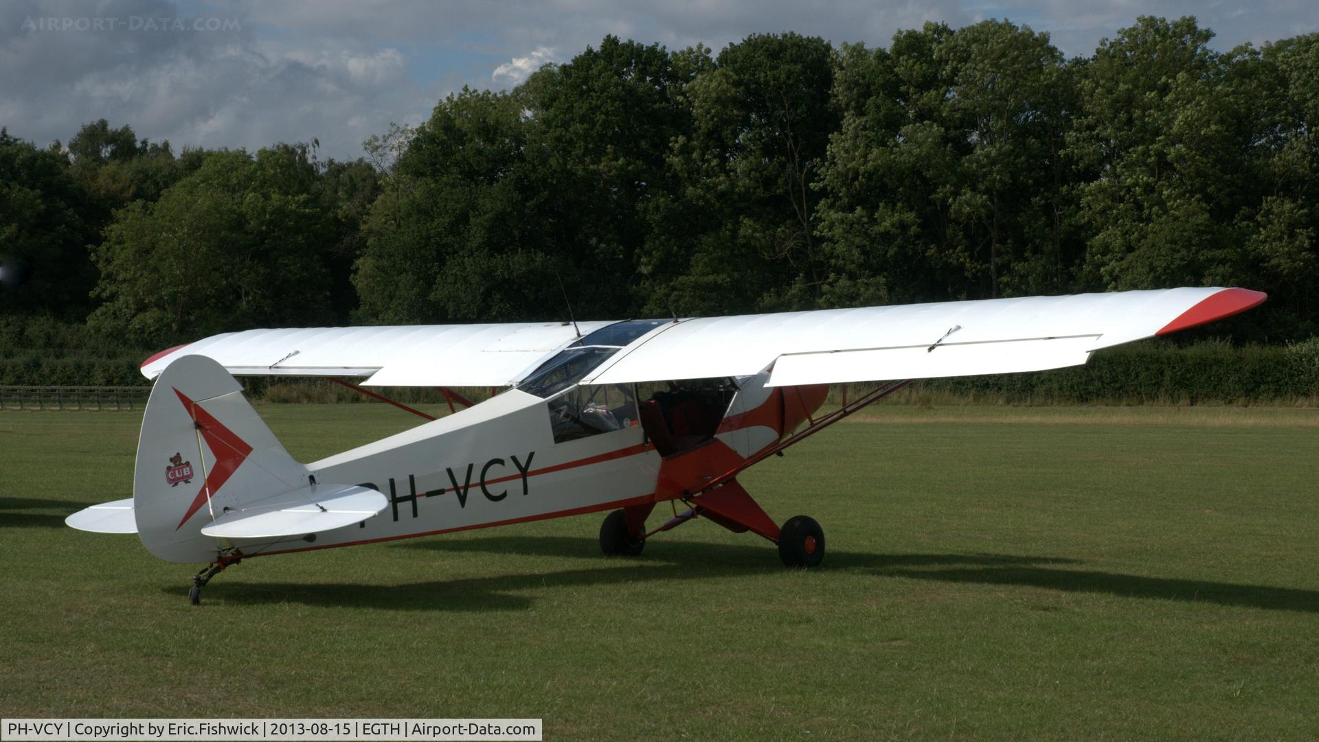 PH-VCY, 1954 Piper L-21B Super Cub (PA-18-135) C/N 18-3601, 2. PH-VCY visiting Shuttleworth (Old Warden) Aerodrome.