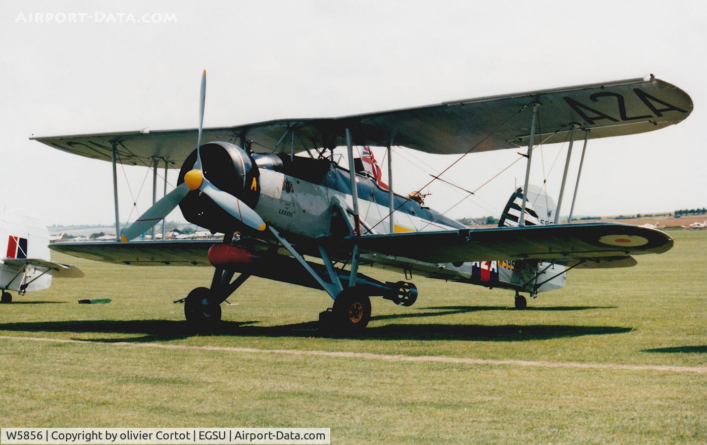 W5856, 1941 Fairey Swordfish Mk.II C/N B3593 Unconfirmed, Duxford airshow 1999