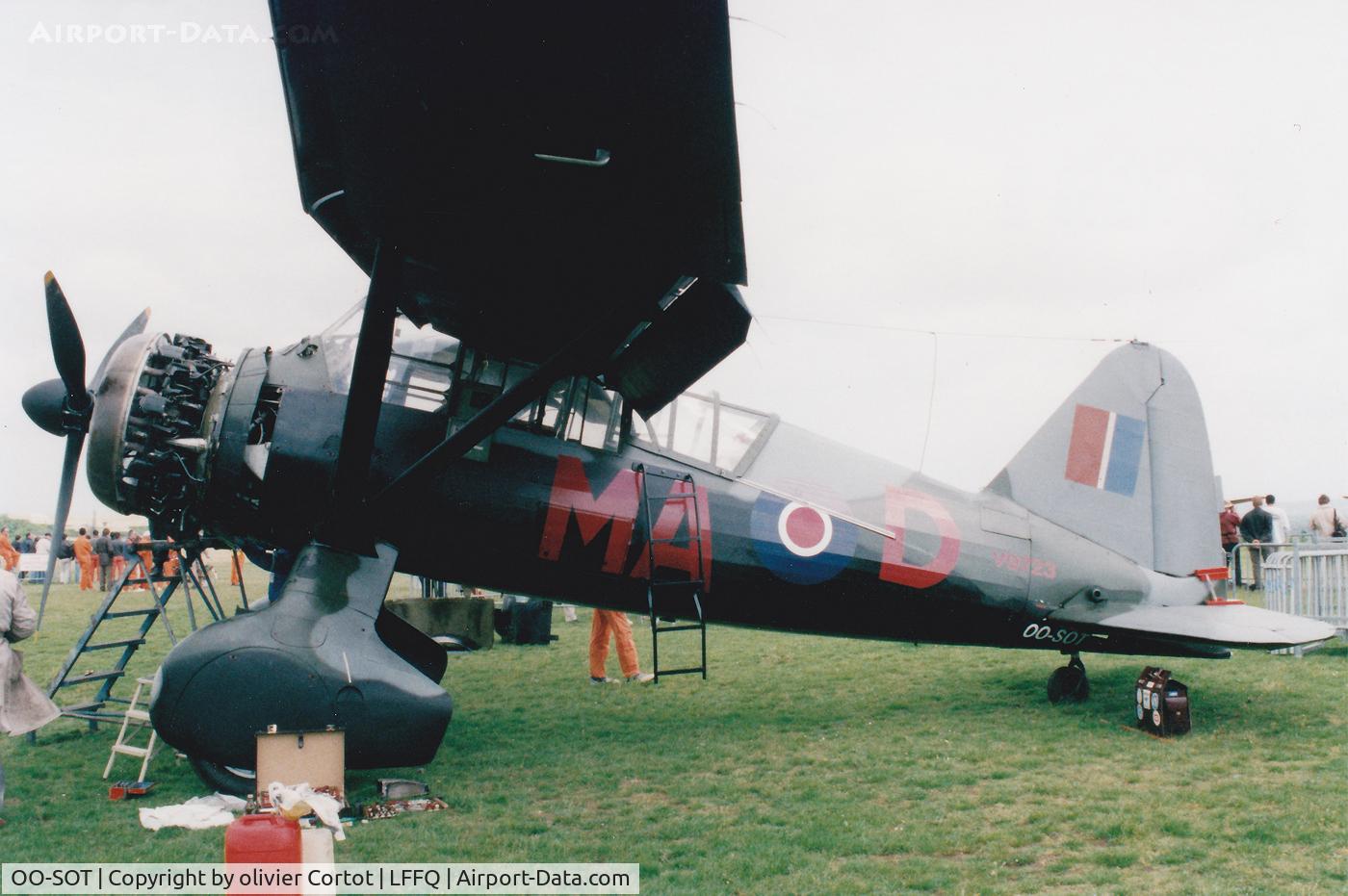OO-SOT, 1942 Westland Lysander IIIA C/N Y1530, Ferté alais 99