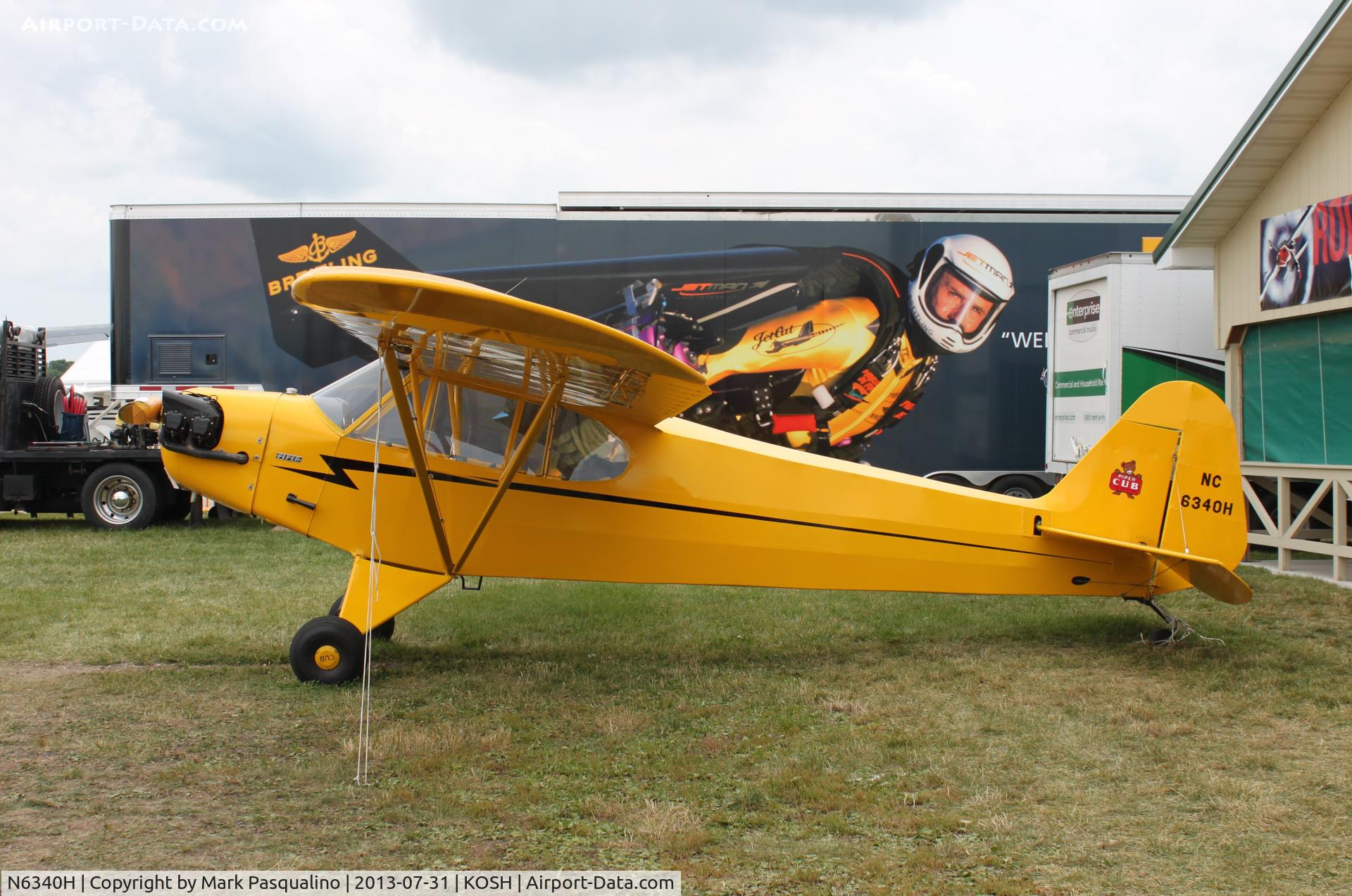 N6340H, 1946 Piper J3C-65 Cub C/N 19520, Piper J3C-65