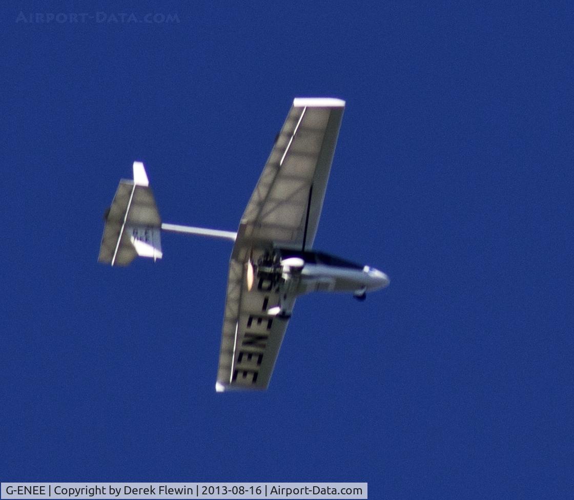 G-ENEE, 2000 Streak Shadow C/N PFA 206-13628, Streak Shadow overflying the Ty Coch area of Swansea being led by G-MYTH.