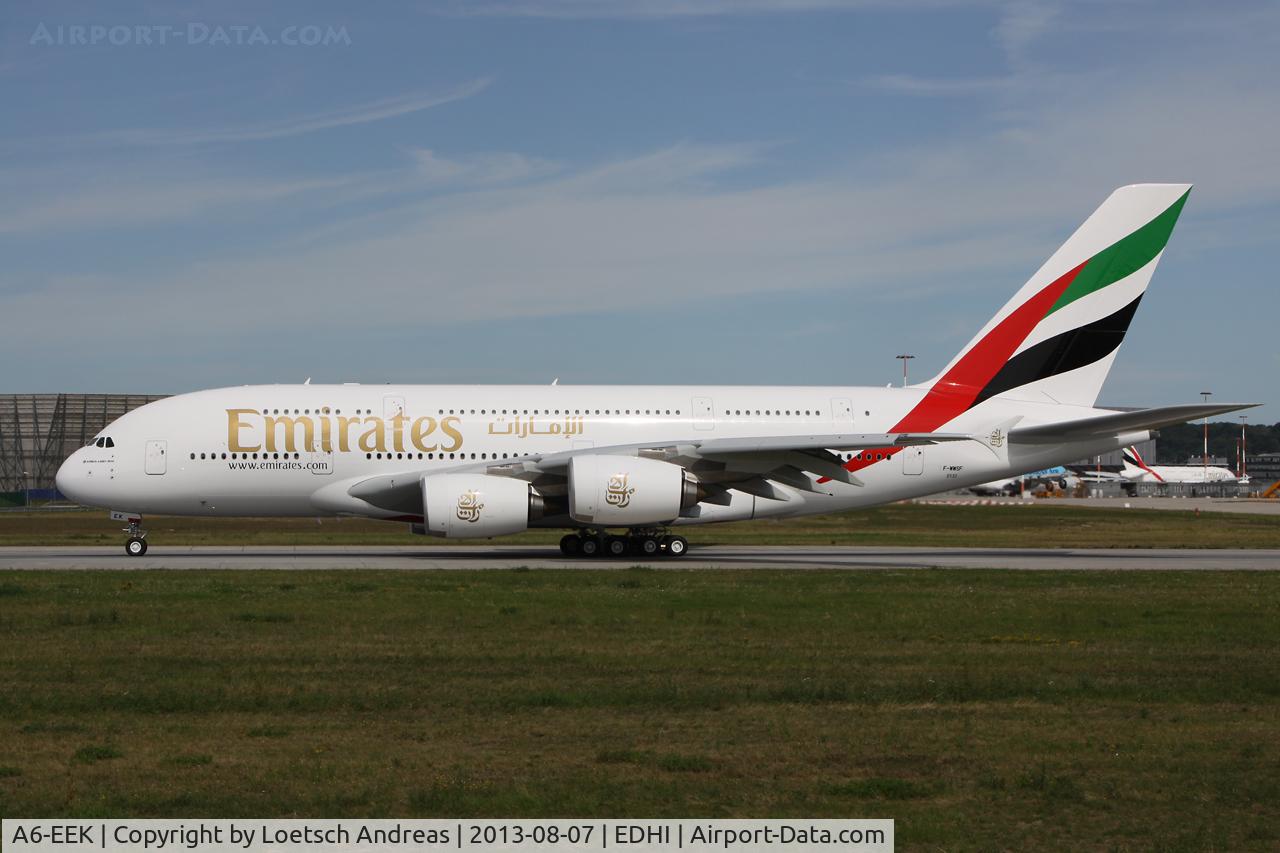 A6-EEK, 2013 Airbus A380-861 C/N 132, Test Reg F-WWSF