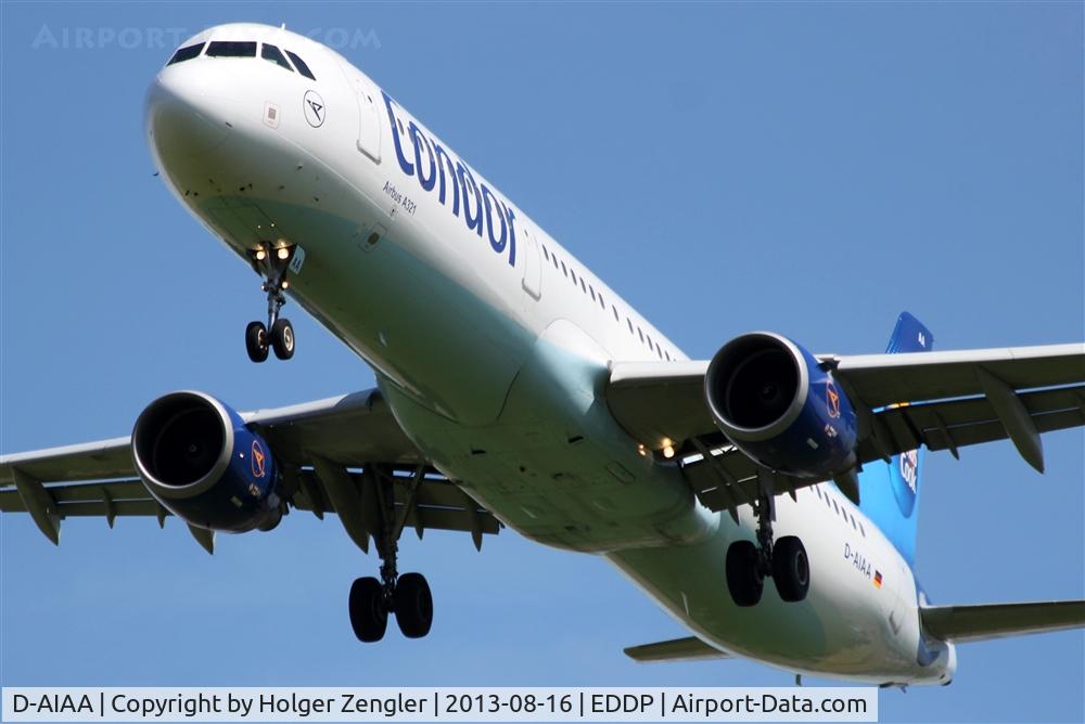 D-AIAA, 2001 Airbus A321-211 C/N 1607, Catched on very final for rwy 26R...