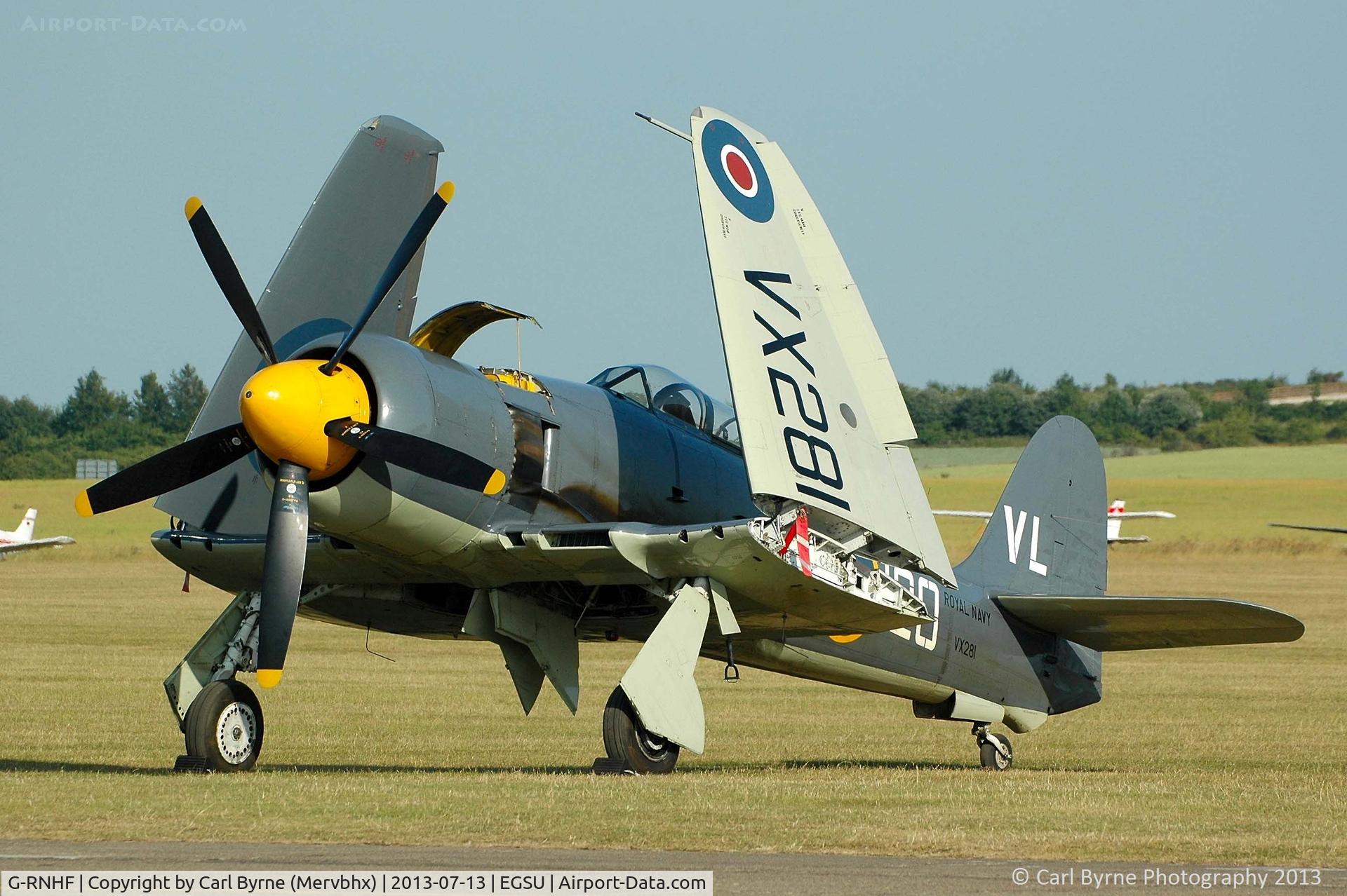 G-RNHF, 1949 Hawker Sea Fury T.20 C/N ES.3615, Part of the 