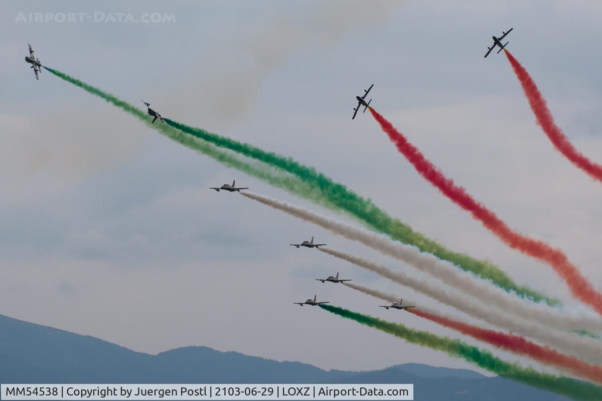 MM54538, Aermacchi MB-339PAN C/N 6759/154/AA070, Aermacchi MB-339PAN