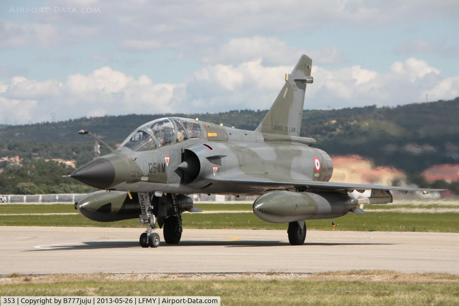 353, Dassault Mirage 2000N C/N 315, at Salon de Provence