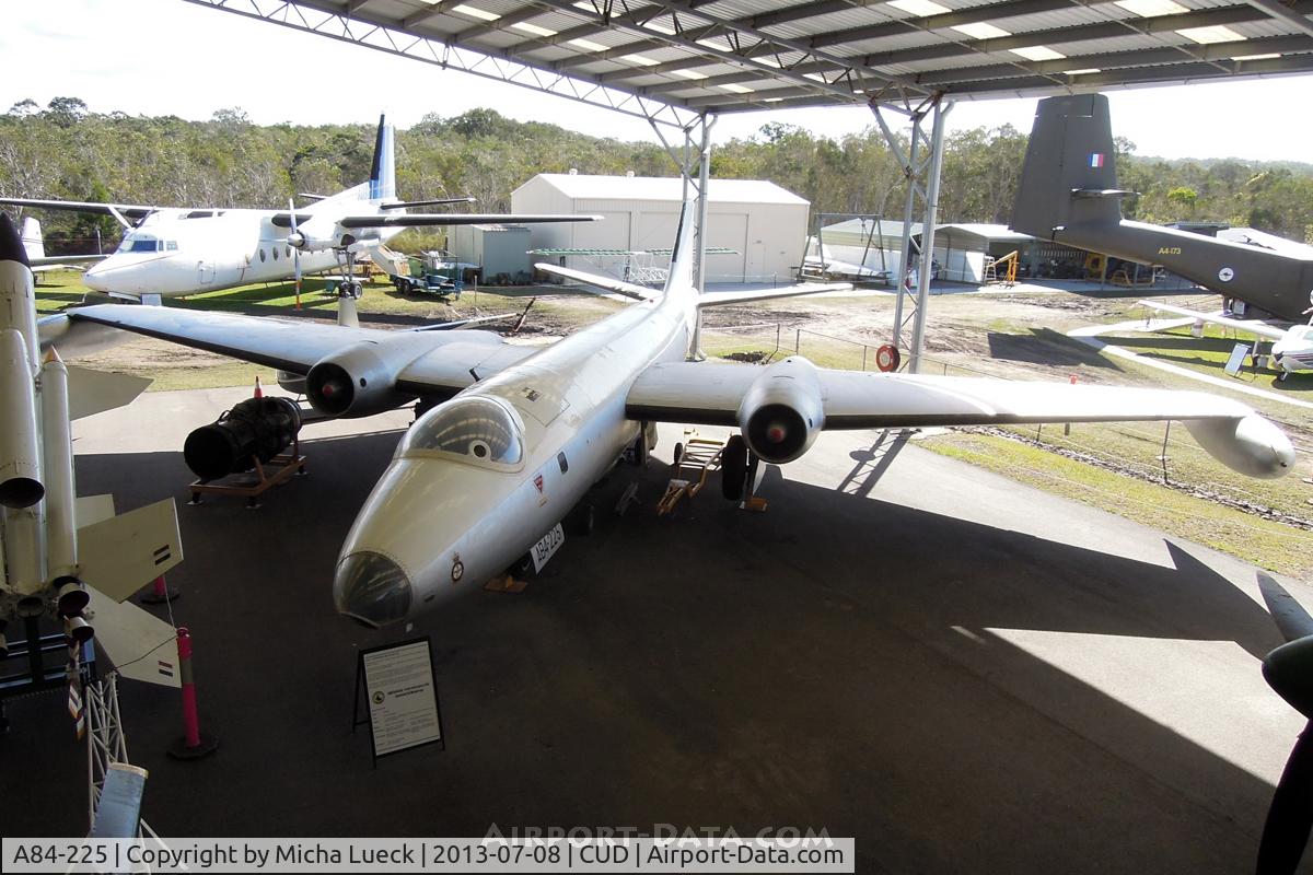 A84-225, 1955 English Electric Canberra B.20 C/N 25, At the Queensland Air Museum, Caloundra