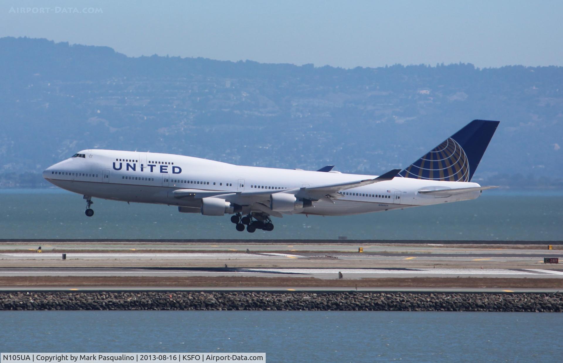 N105UA, 1994 Boeing 747-451 C/N 26473, Boeing 747-400