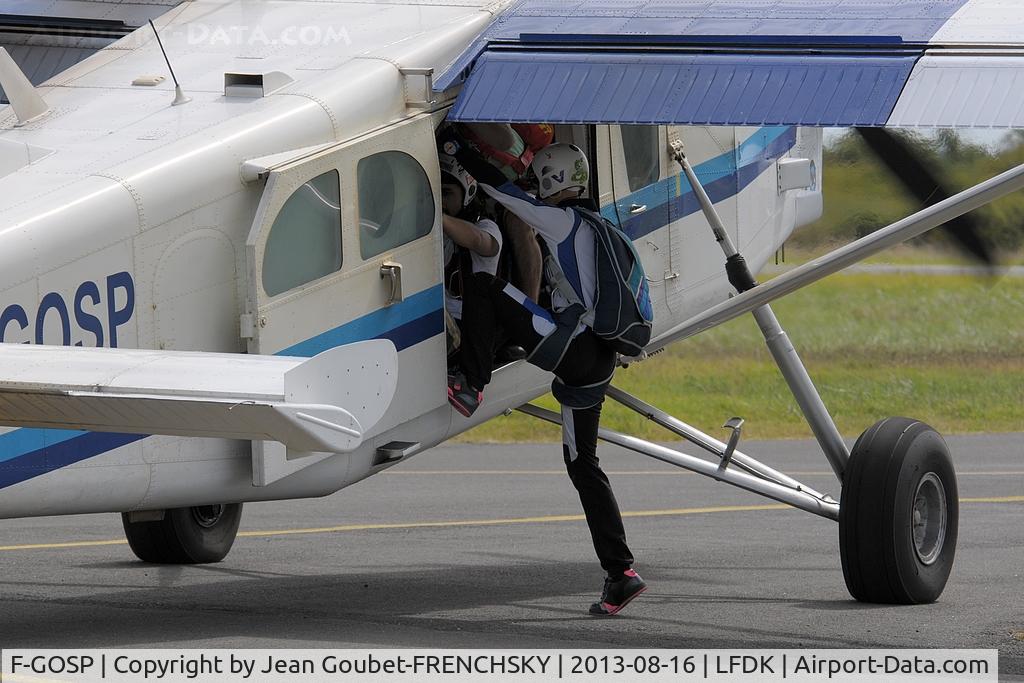 F-GOSP, 1969 Pilatus PC-6/B2-H4 Turbo Porter C/N 699, ready to take off