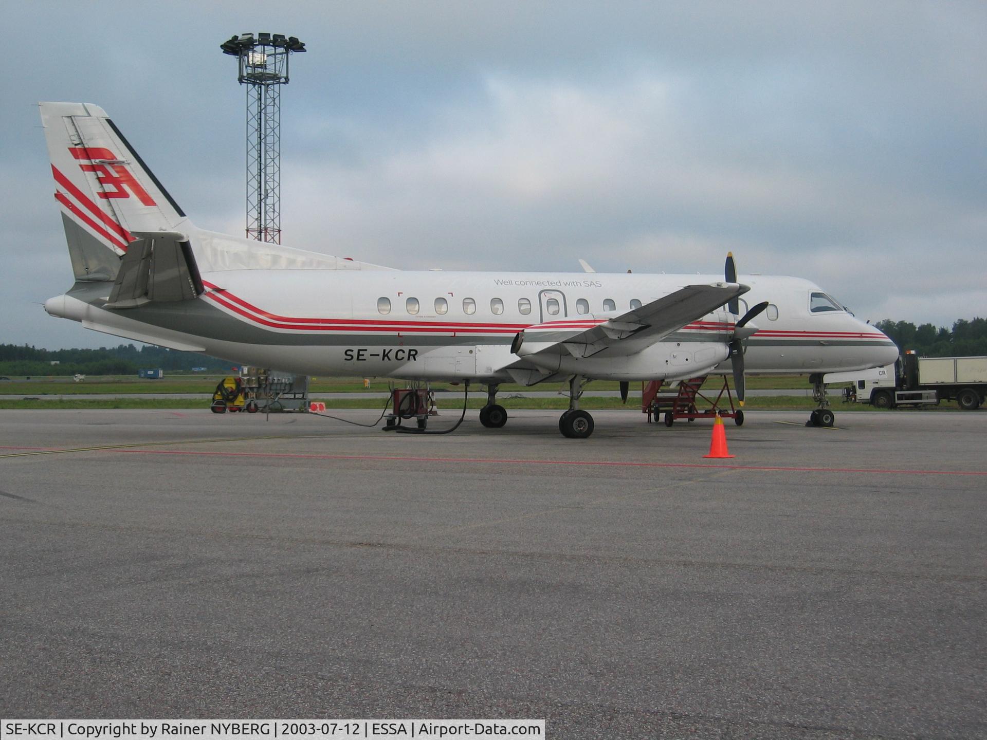 SE-KCR, 1986 Saab 340A C/N 340A-065, SE-KCR @ ARN