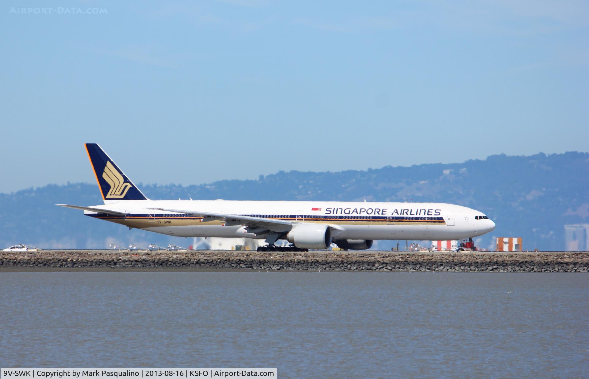 9V-SWK, 2007 Boeing 777-312/ER C/N 34576, Boeing 777-300ER