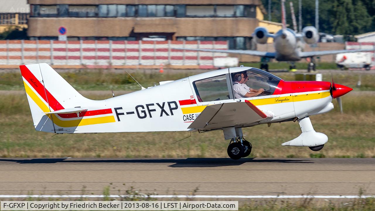 F-GFXP, Robin DR-400-120 C/N 1771, departure from Strasbourg