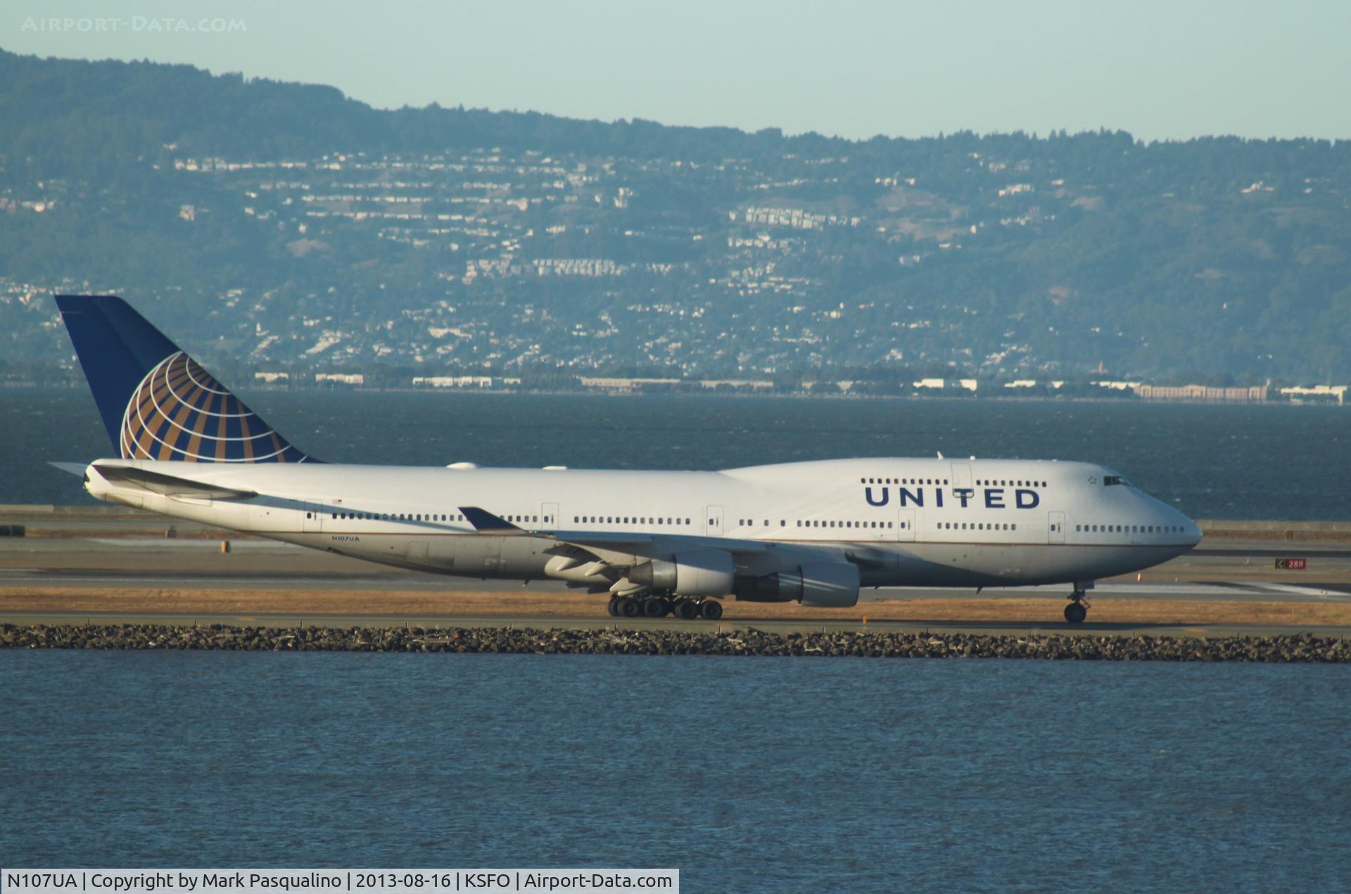 N107UA, 1998 Boeing 747-422 C/N 26900, Boeing 747-400