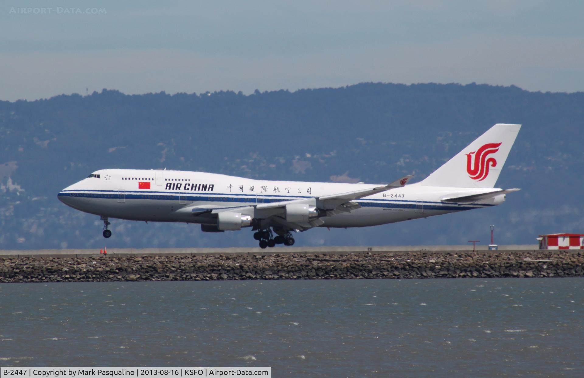 B-2447, 1995 Boeing 747-4J6 C/N 25883, Boeing 747-400