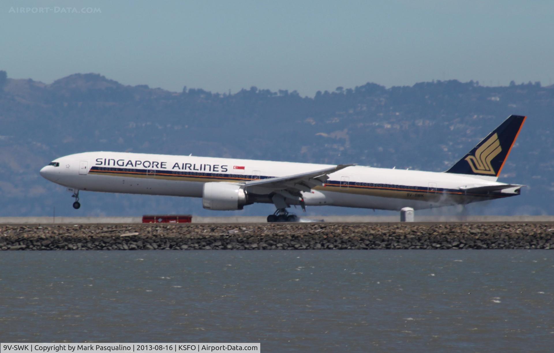 9V-SWK, 2007 Boeing 777-312/ER C/N 34576, Boeing 777-300ER