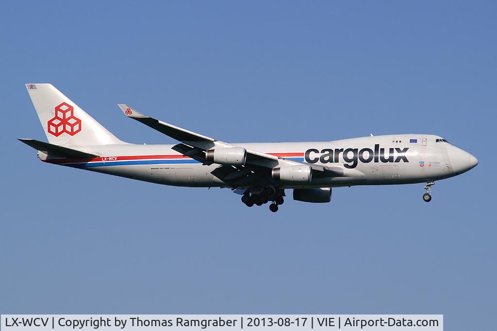 LX-WCV, 2007 Boeing 747-4R7F C/N 35804, Cargolux Boeing 747-400