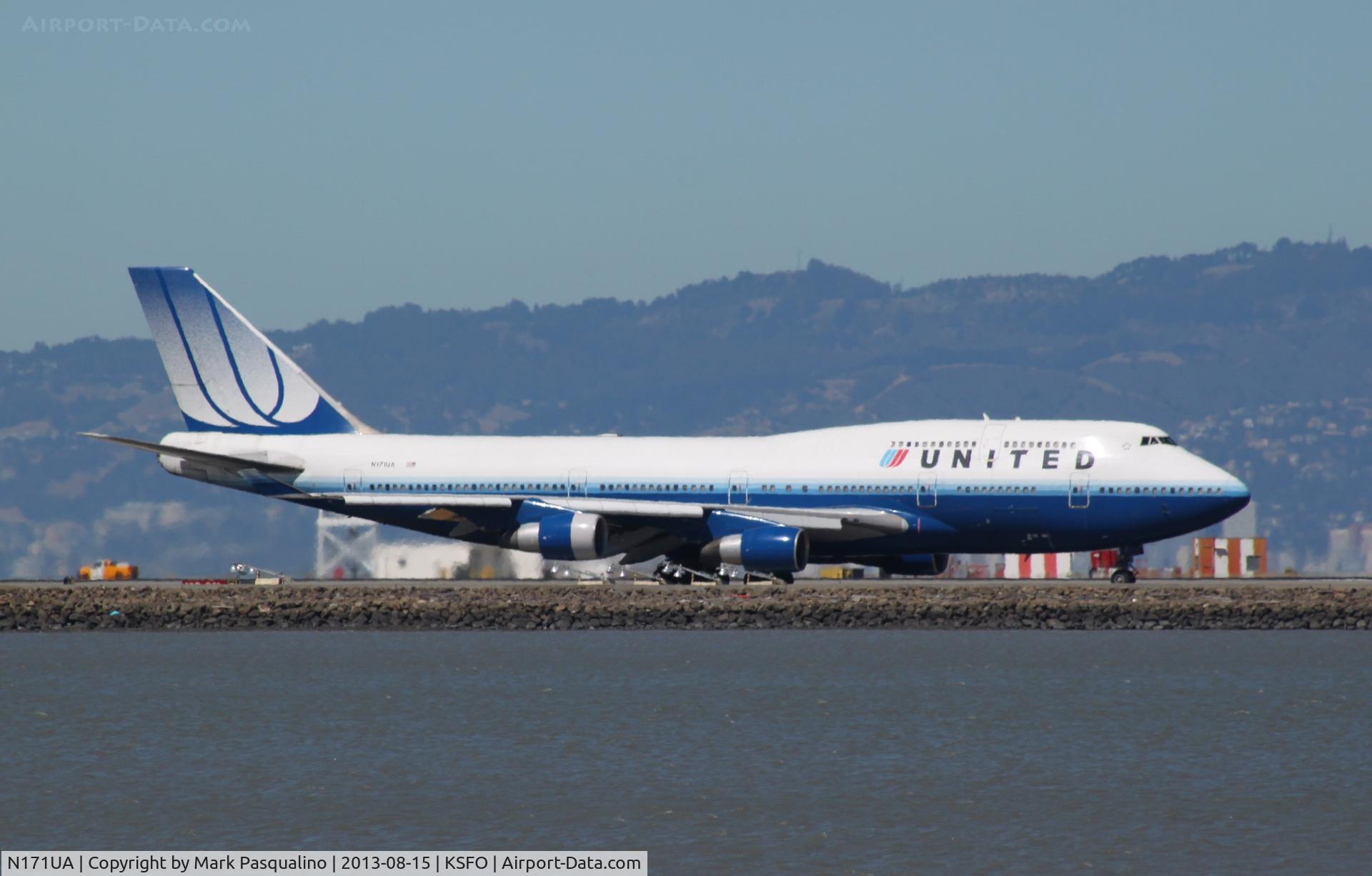 N171UA, 1989 Boeing 747-422 C/N 24322, Boeing 747-400