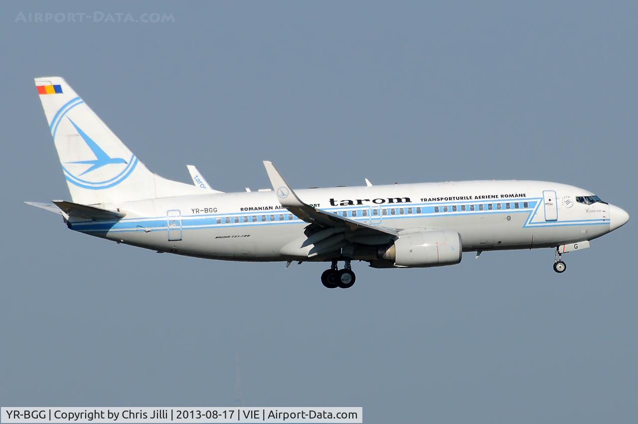 YR-BGG, 2001 Boeing 737-78J C/N 28442, TAROM