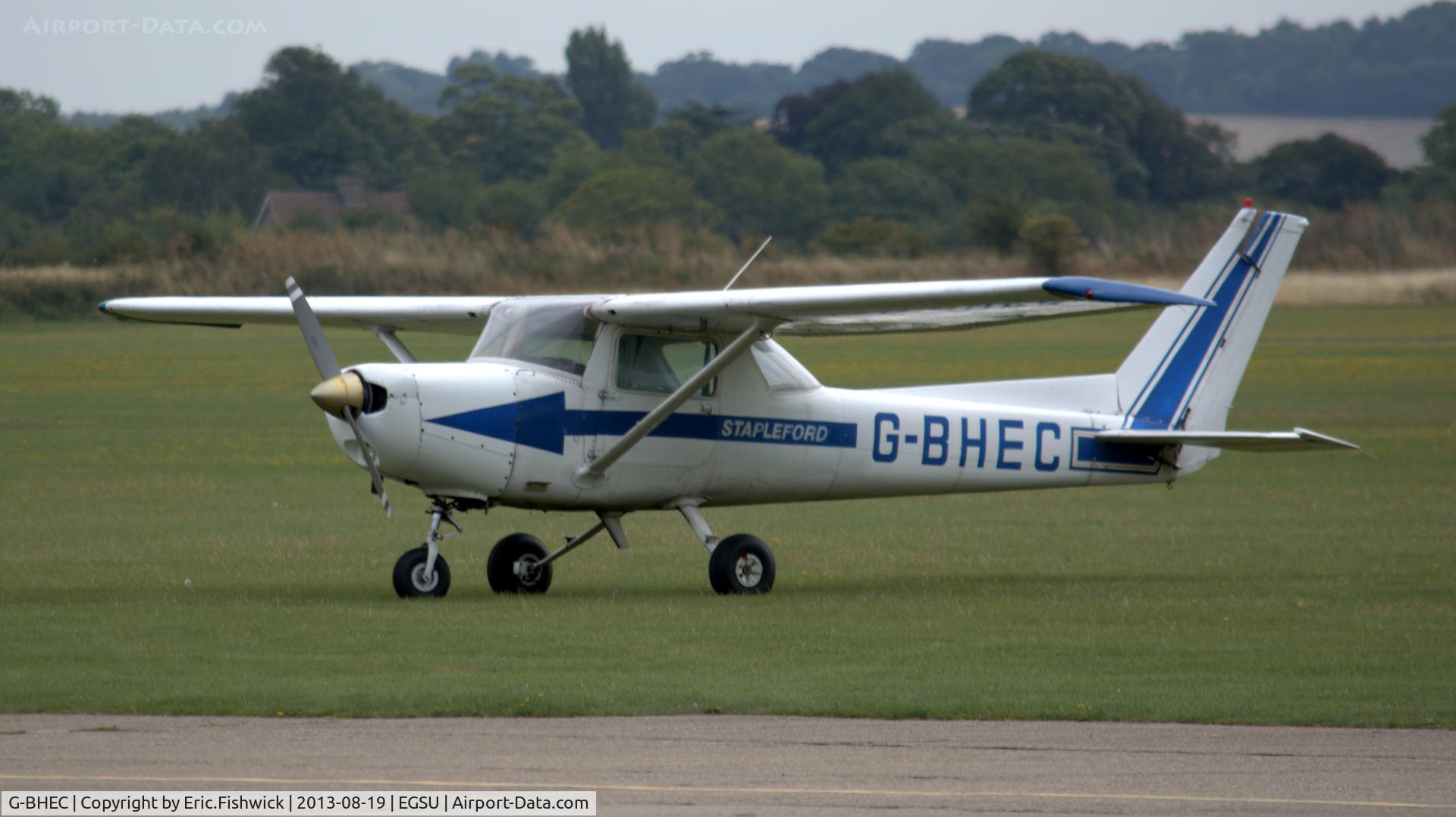 G-BHEC, 1979 Reims F152 C/N 1676, 1. G-BHEC at Duxford Airfield