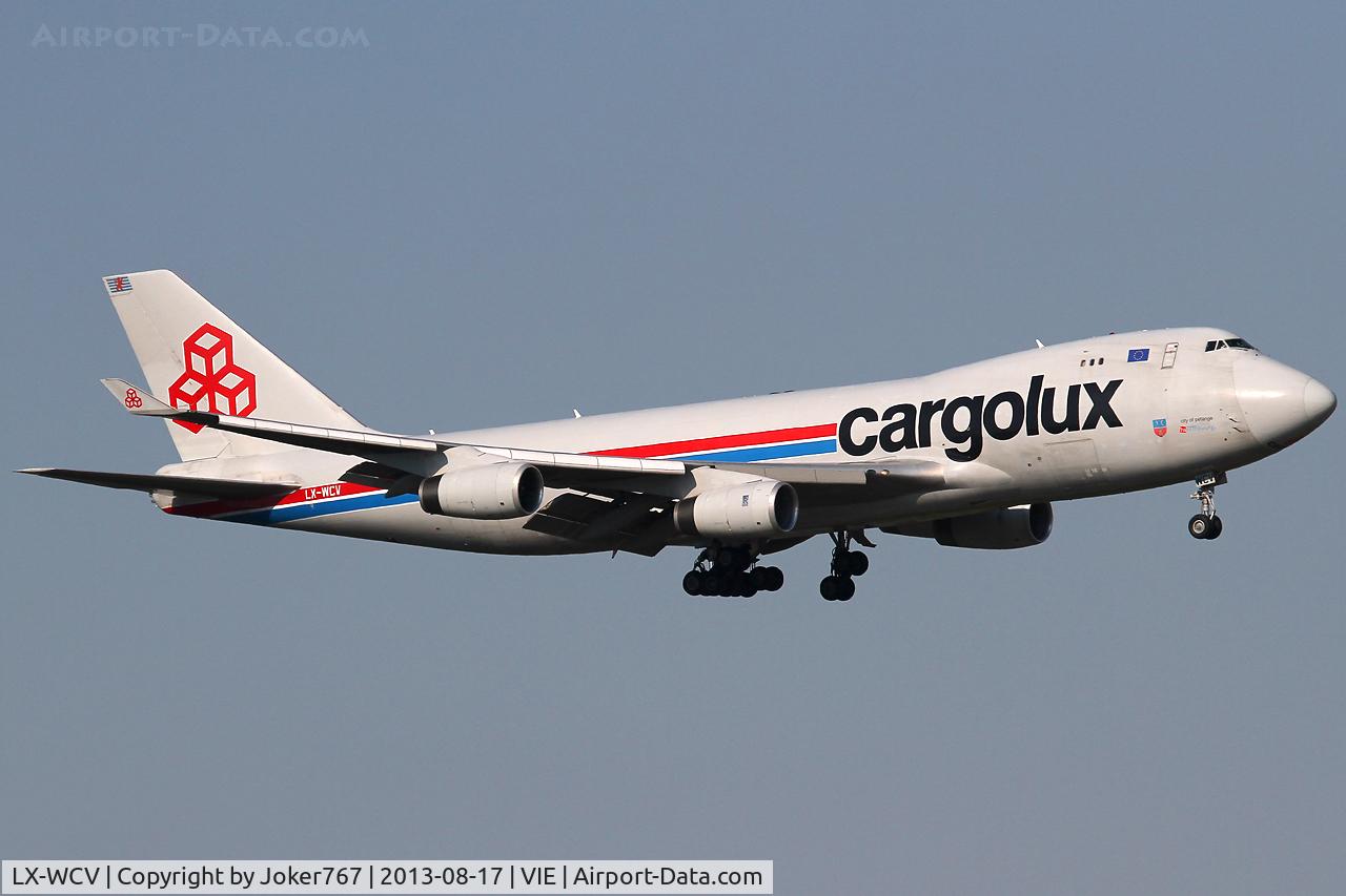 LX-WCV, 2007 Boeing 747-4R7F C/N 35804, Cargolux