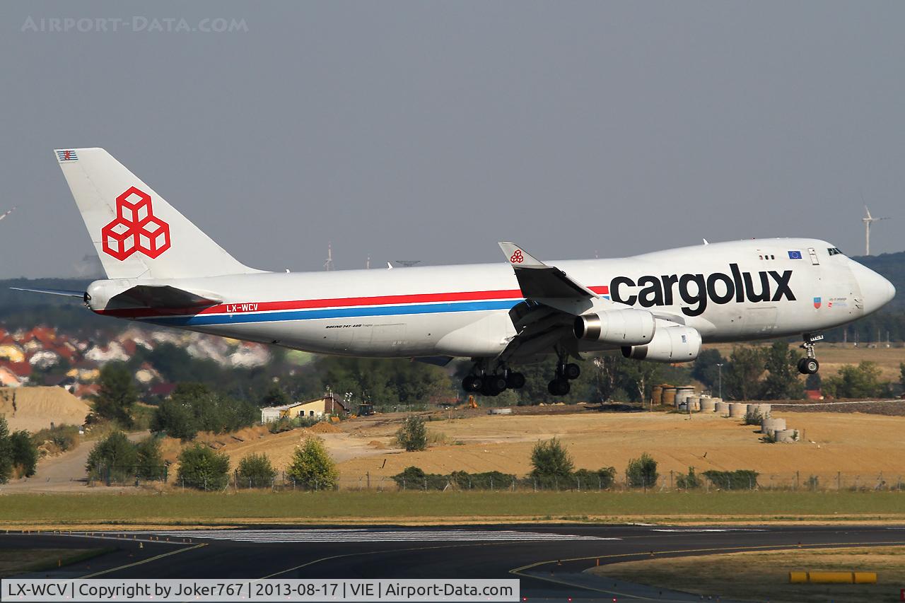 LX-WCV, 2007 Boeing 747-4R7F C/N 35804, Cargolux