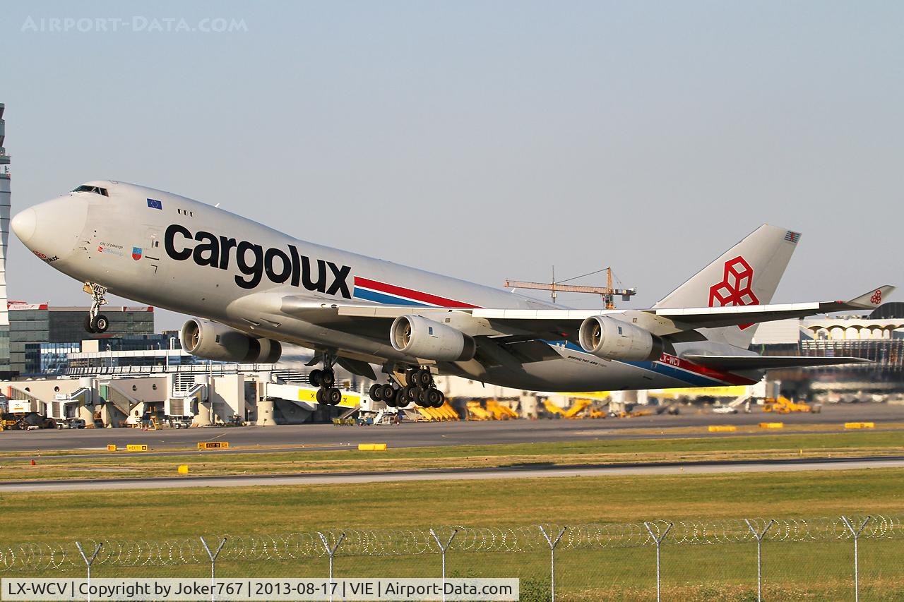 LX-WCV, 2007 Boeing 747-4R7F C/N 35804, Cargolux