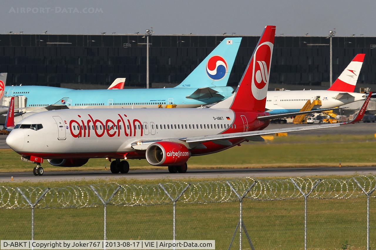 D-ABKT, 2011 Boeing 737-86J C/N 36881, Air Berlin