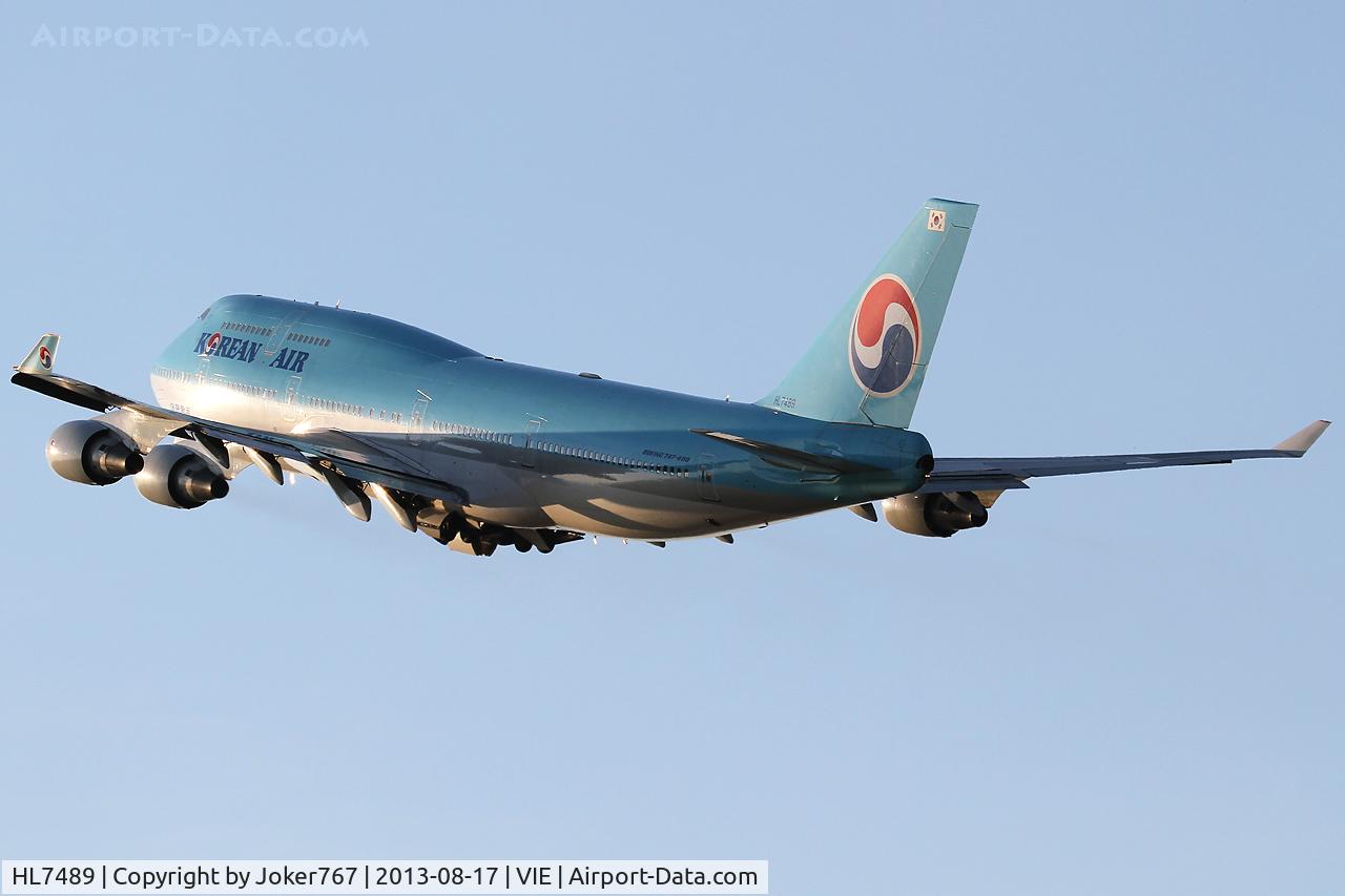HL7489, 1993 Boeing 747-4B5 C/N 27072, Korean Air
