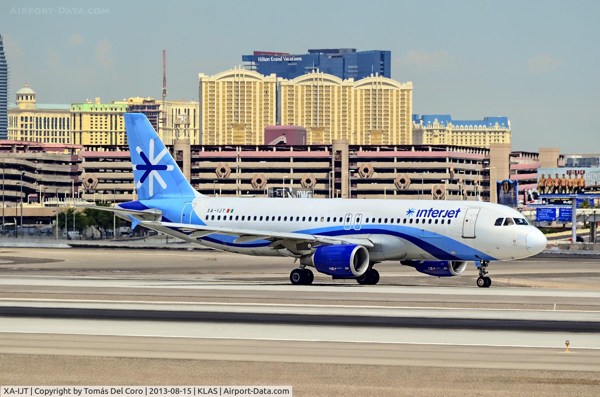 XA-IJT, 1999 Airbus A320-214 C/N 1132, XA-IJT 1999 Interjet Airbus A320-214 - cn 1132

McCarran International Airport (KLAS)
Las Vegas, Nevada
TDelCoro
August 15, 2013