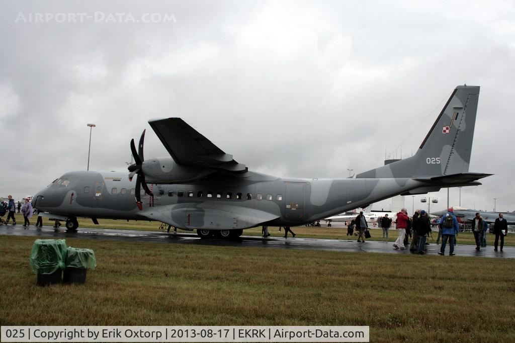 025, CASA C-295M C/N S-025, 025 at the Roskilde Air Show 2013