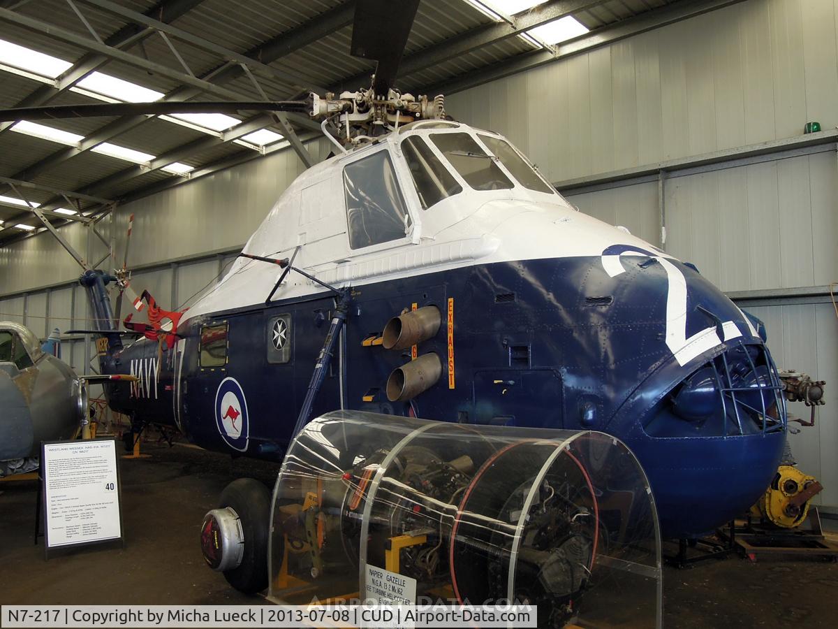 N7-217, Westland Wessex HAS.31A C/N WA217, At the Queensland Air Museum, Caloundra