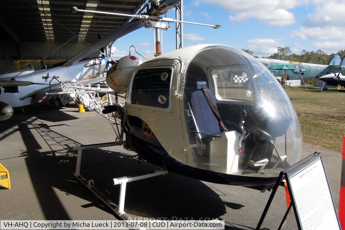 VH-AHQ, 1970 Kawasaki KB-4 (47G-3B KH4) C/N 2171, At the Queensland Air Museum, Caloundra