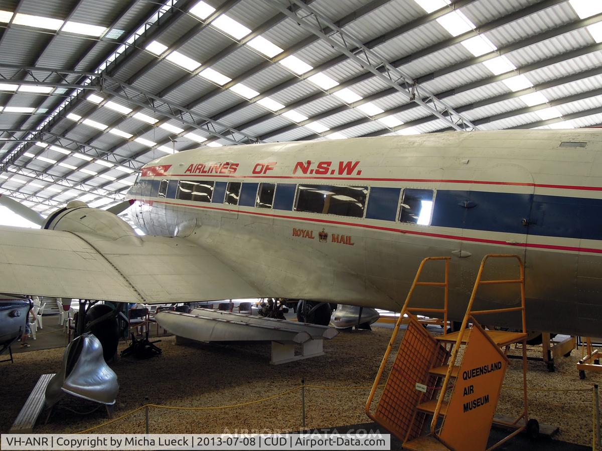 VH-ANR, 1937 Douglas DC-3-194B C/N 1944, At the Queensland Air Museum, Caloundra