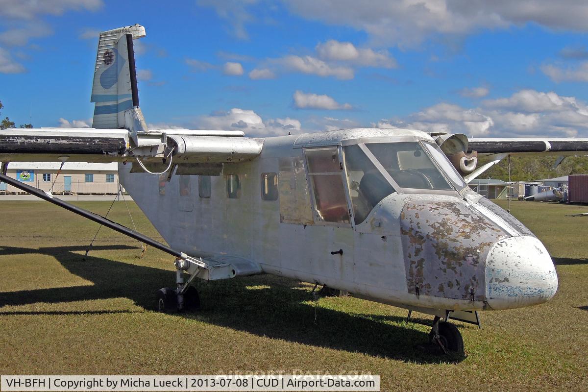 VH-BFH, 1976 GAF N22B Nomad C/N N22B-35, At the Queensland Air Museum, Caloundra