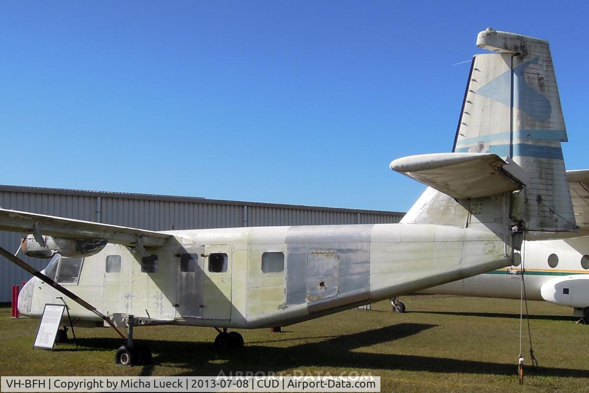 VH-BFH, 1976 GAF N22B Nomad C/N N22B-35, At the Queensland Air Museum, Caloundra