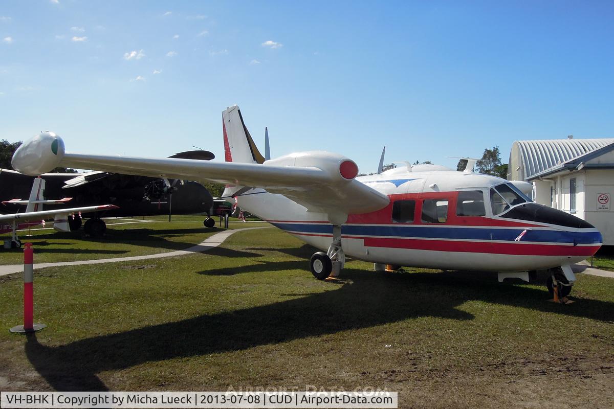 VH-BHK, 1960 Piaggio P-166AL-1 C/N 370, At the Queensland Air Museum, Caloundra
