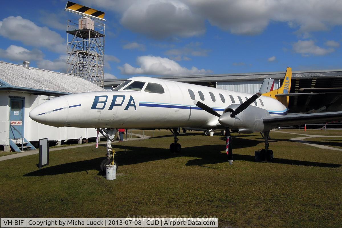 VH-BIF, 1978 Swearingen SA-226TC Metro II C/N TC-270, At the Queensland Air Museum, Caloundra