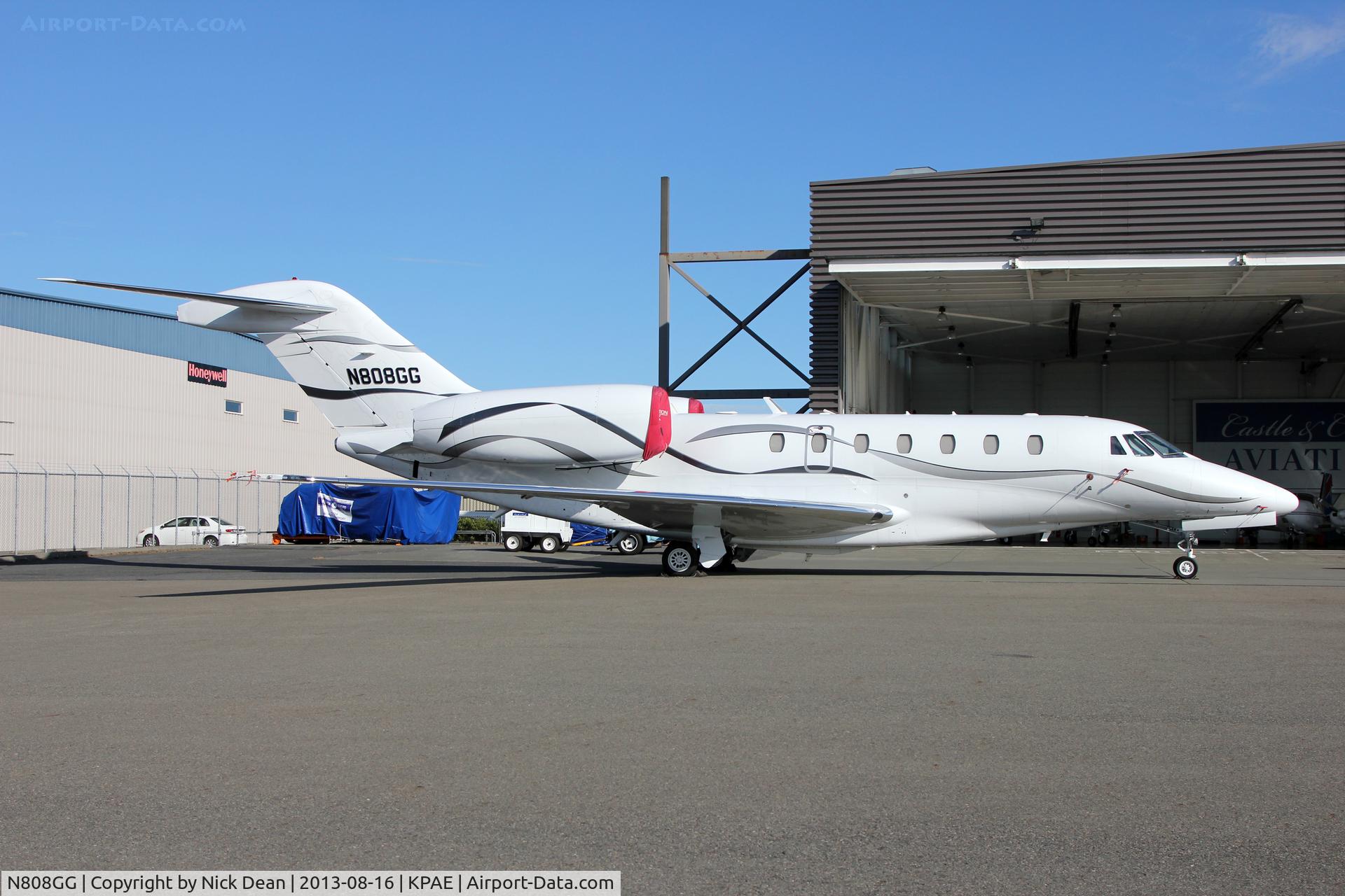 N808GG, 1997 Cessna 750 Citation X C/N 750-0033, KPAE/PAE