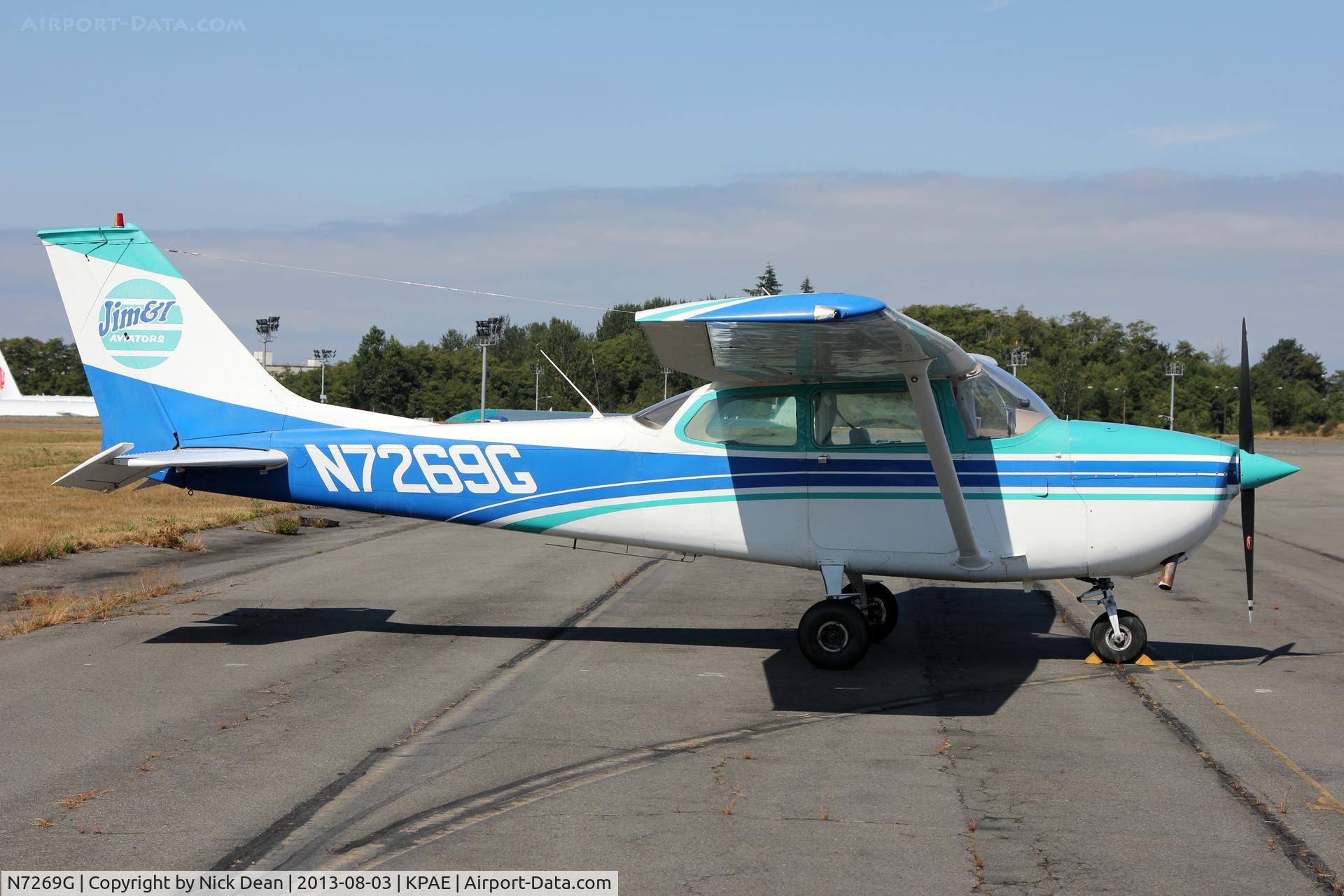 N7269G, 1970 Cessna 172K Skyhawk C/N 17258969, KPAE/PAE