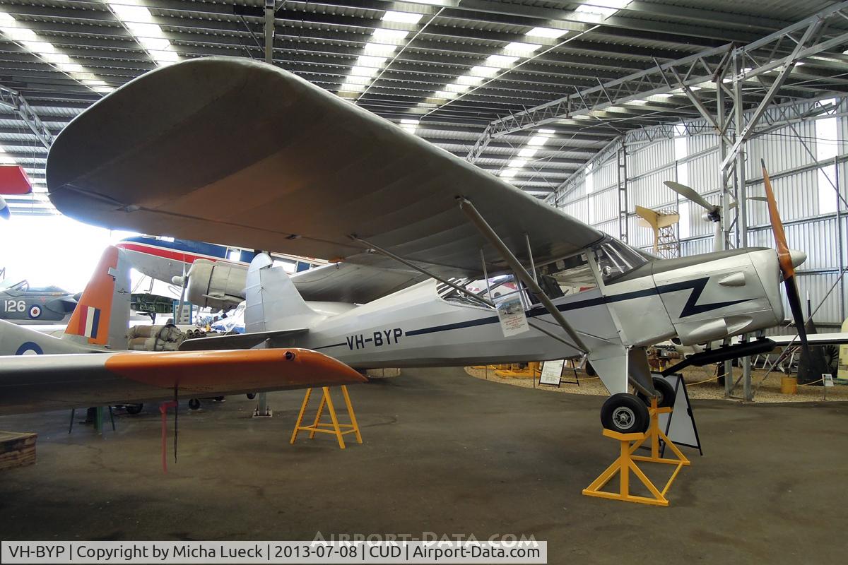 VH-BYP, 1952 Auster J-5G Autocar C/N 2945, At the Queensland Air Museum, Caloundra