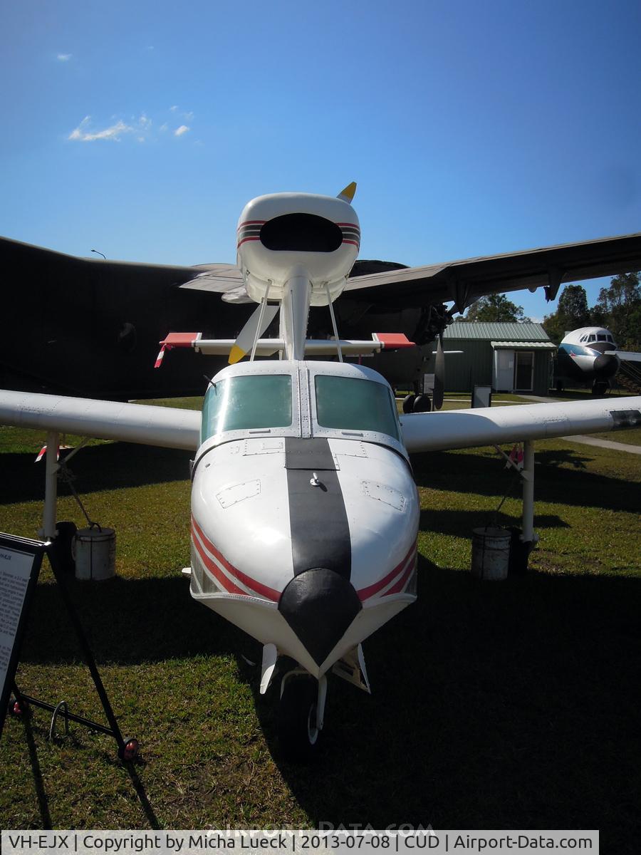 VH-EJX, 1974 Lake LA-4-200 Buccaneer C/N 596, At the Queensland Air Museum, Caloundra