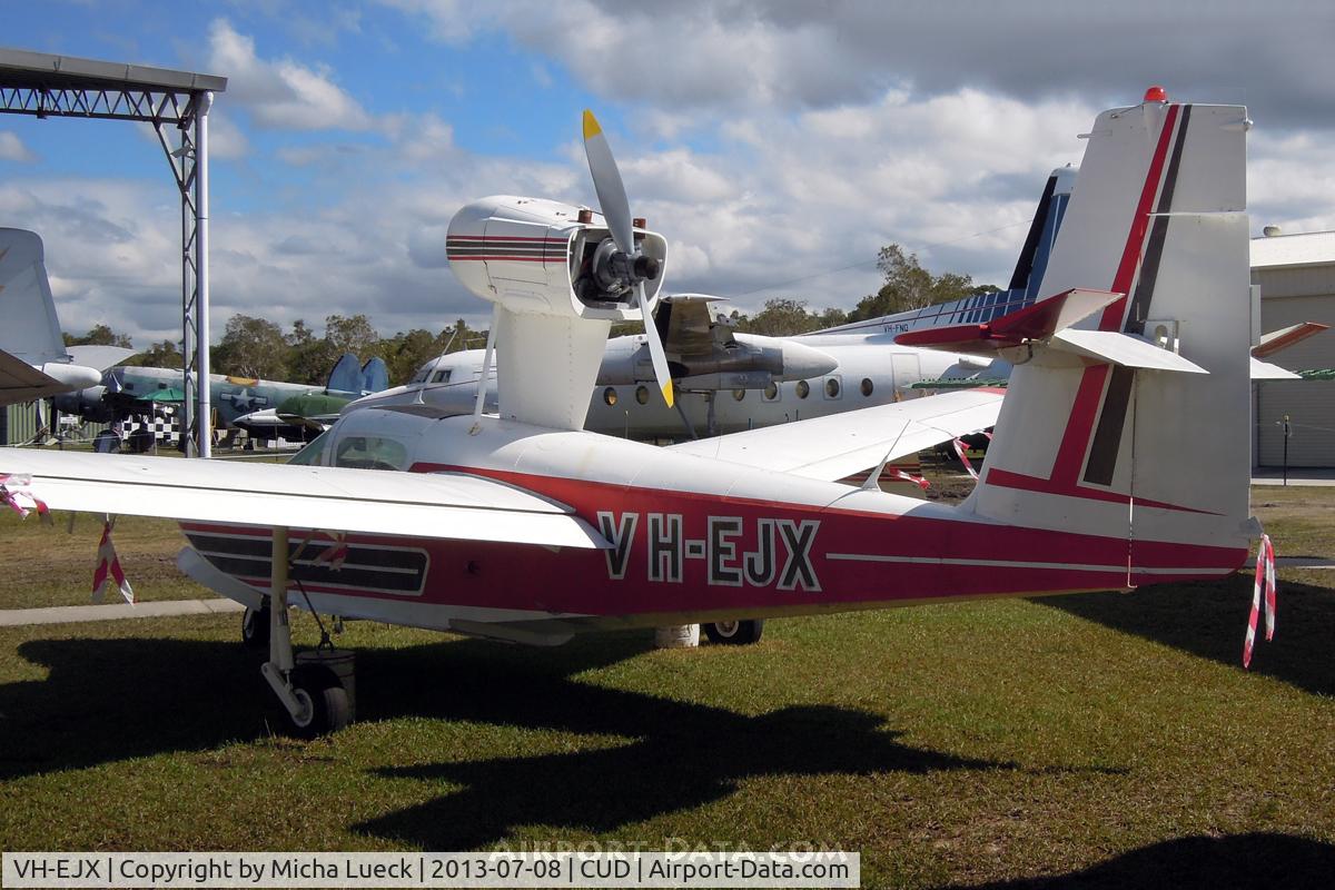 VH-EJX, 1974 Lake LA-4-200 Buccaneer C/N 596, At the Queensland Air Museum, Caloundra