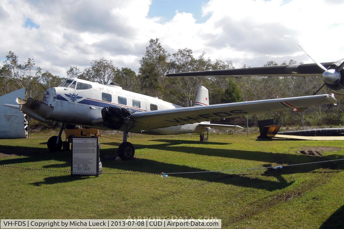 VH-FDS, 1951 De Havilland Australia DHA-3 Drover MkI C/N DHA5007, At the Queensland Air Museum, Caloundra