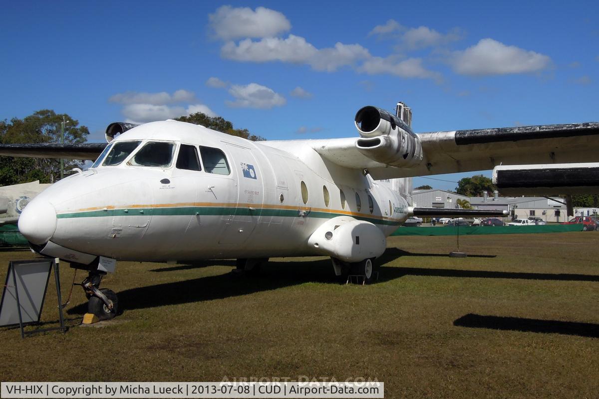 VH-HIX, 1967 Nord 262A C/N 42, At the Queensland Air Museum, Caloundra